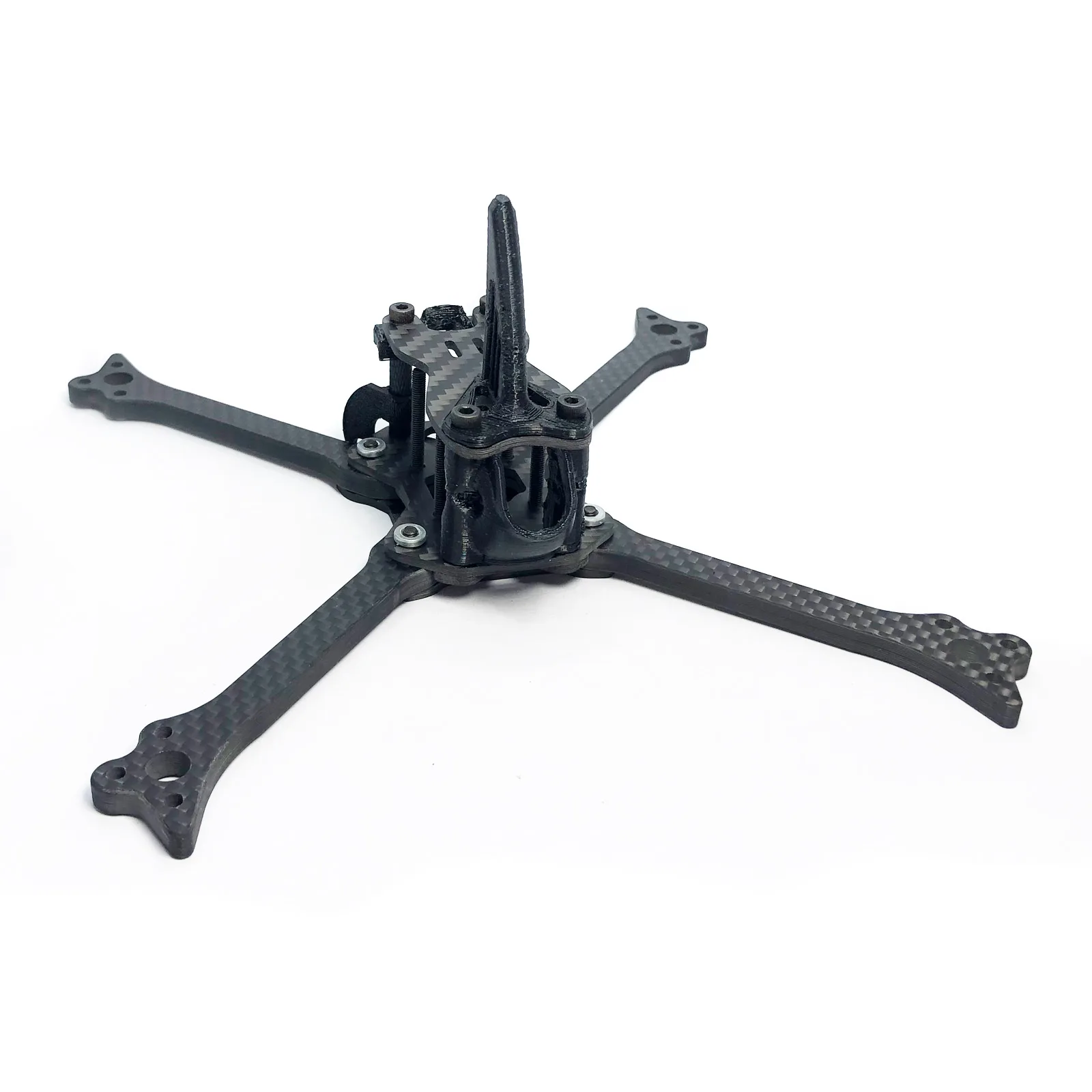 533 200mm 5inch Carbon Fiber X-type Split Frame Kit with 5mm Arms for five33 FPV RC Quadcopter Drone