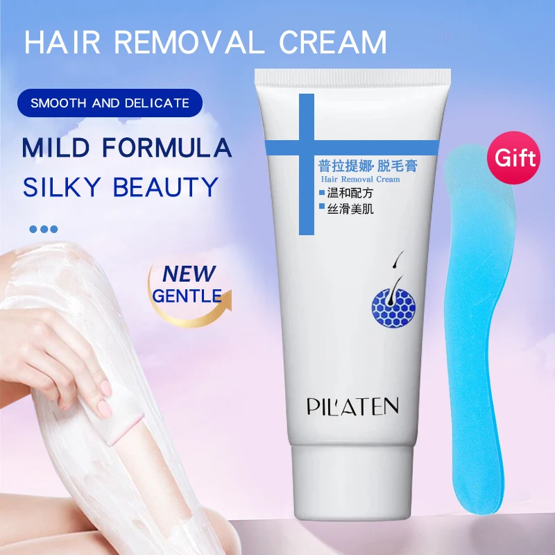 Permanent Hair Removal Cream No Residue Depilatory Remover Care Painless Hair Body Repair Arm leg Hair Growth Inhibitor No Box