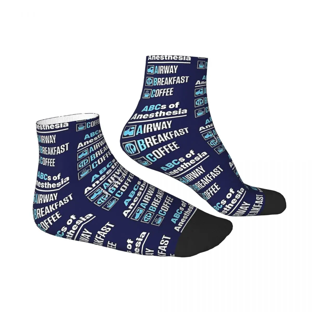 Anesthesiologist Anesthesiology Doctor Nurse Socks Harajuku Stockings All Season Socks for Man's Woman's Birthday Present