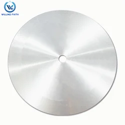 Custom paper/roll cutting round knife Slitting round knife Machine round blade Paper/cloth slitting 610MM circular rotary blade