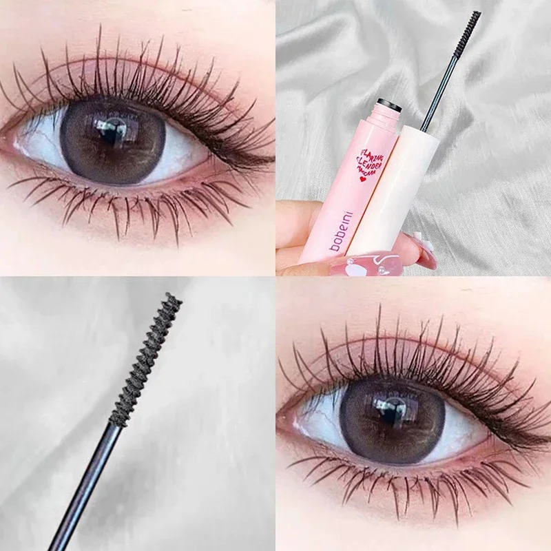 초미세 마스카라 컬 두꺼운 연장 지속력 방수 번짐 방지 아이 메이크업