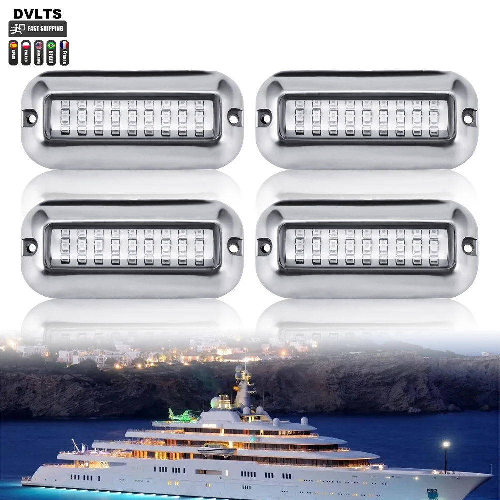 

Водонепроницаемый морской лодка 27 светодиодный светильник из АБС-пластика, подводный понтон, транцевая лампа, задние фонари для яхт-кабины