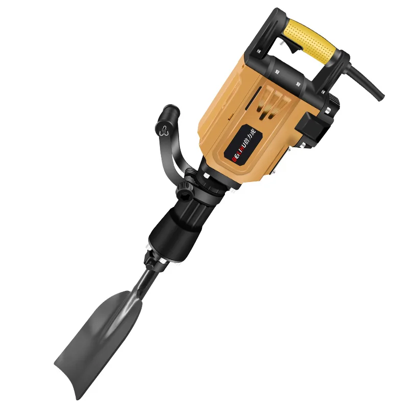 High power electric tree excavator excavating soil trenching rammer lifting ball crushing stone concrete multi-functional electr