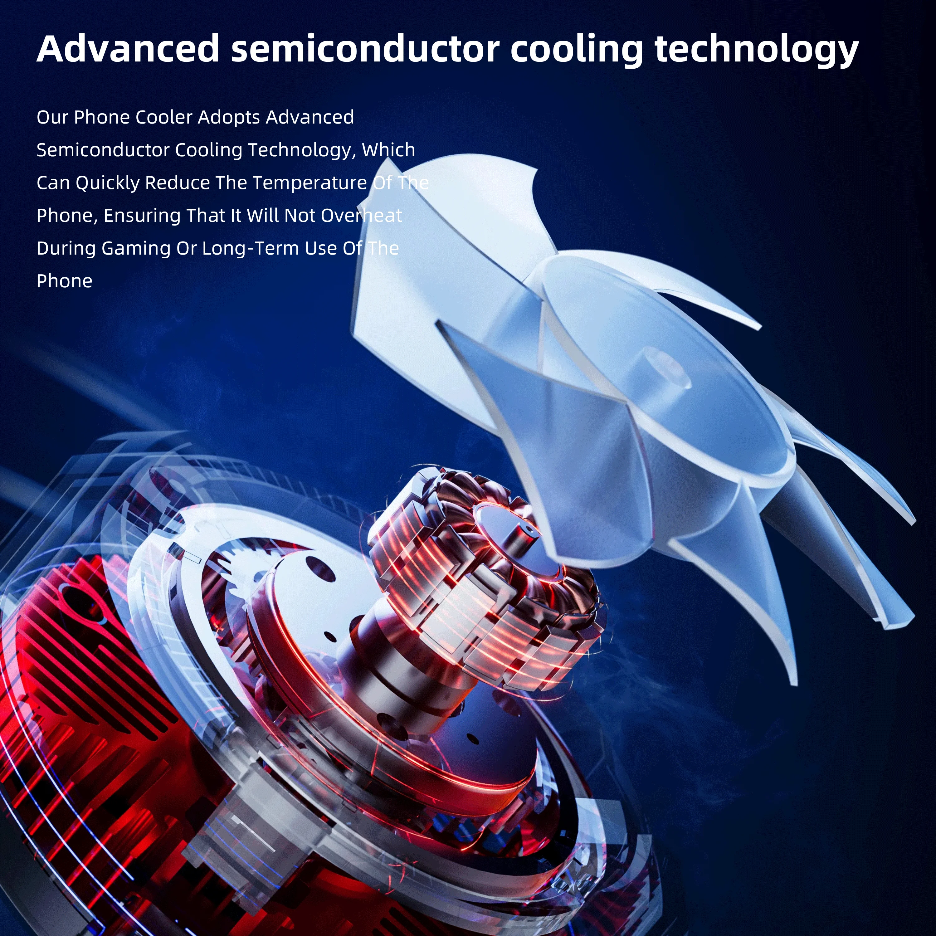 TEC Cooler For Ipad And Phone LED Display Radiator Semiconductor Magnetic Back clip-on Active Cooler Thermoelectric