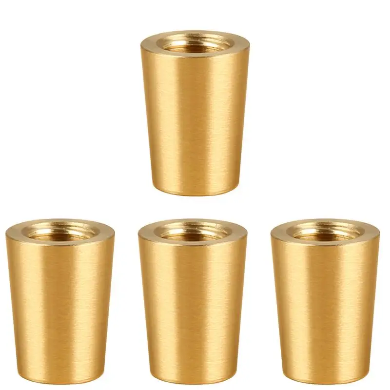 

Furniture Legs 4PCS Brass Chair Legs Metal Replacement Legs For Armchair Chair Footstool Table Legs For Home Projects