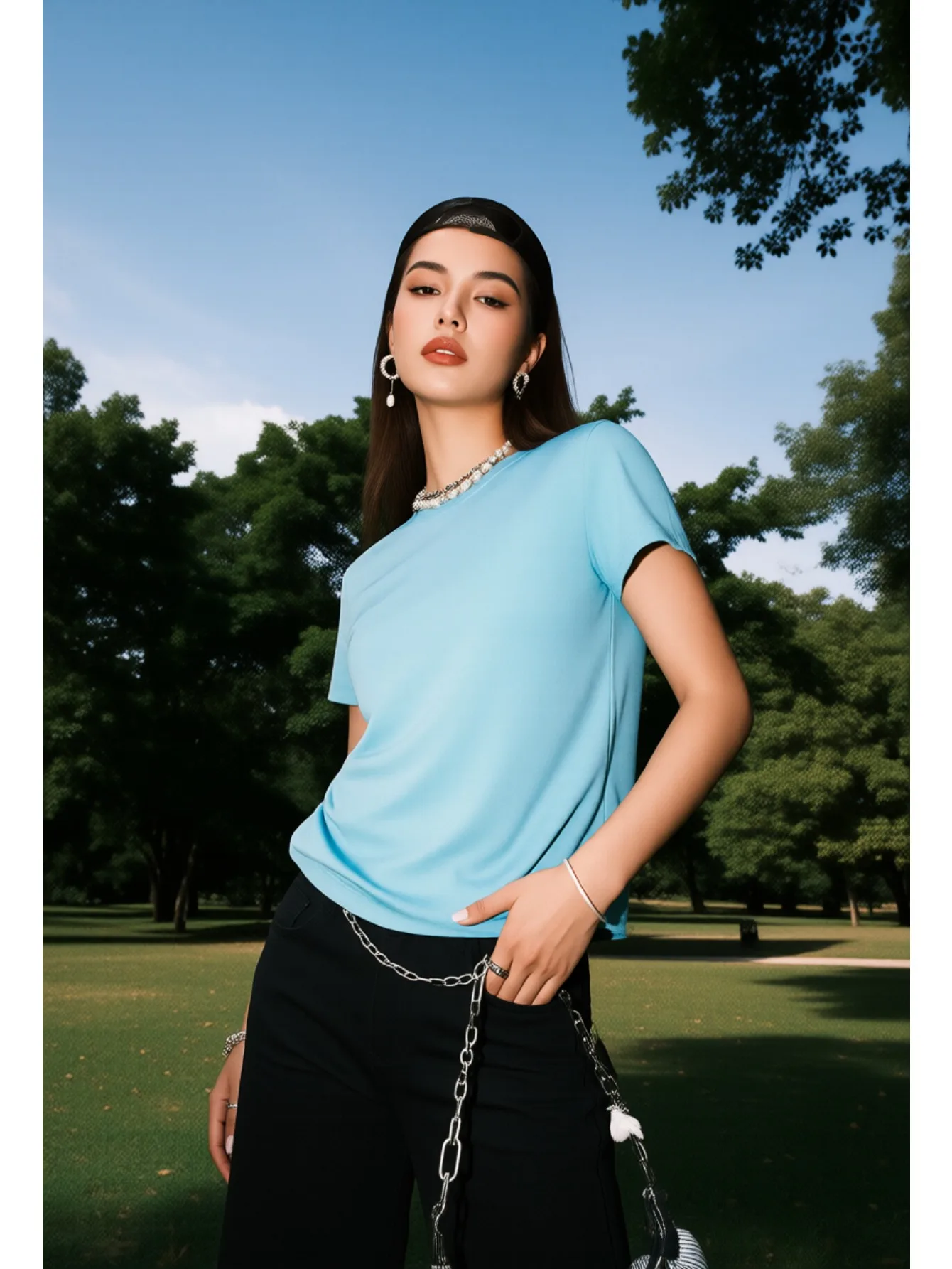 High quality mixed color T-shirt with 11 bright colors, soft and comfortable, suitable for men and women, perfect for daily