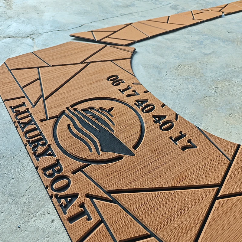 مخصص الذاتي لاصق إيفا سطح السفينة الحصير جت سكي قارب سطح السفينة المضادة للانزلاق الحصير لياماها 2021-2025 VX-C ، VX كروزر/HO/DELUXE حصيرة الجر #2