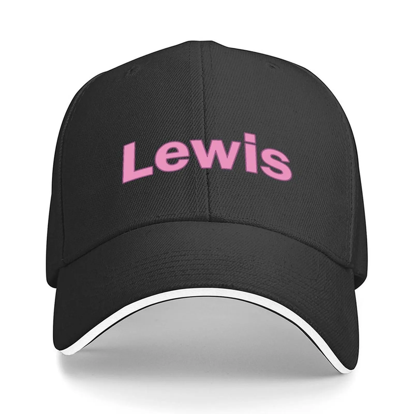 

Lewis - pink name lettering text - 0222 Baseball Cap tactical cap Christmas Hat dad hat Beach Outing Men Luxury Brand Women's