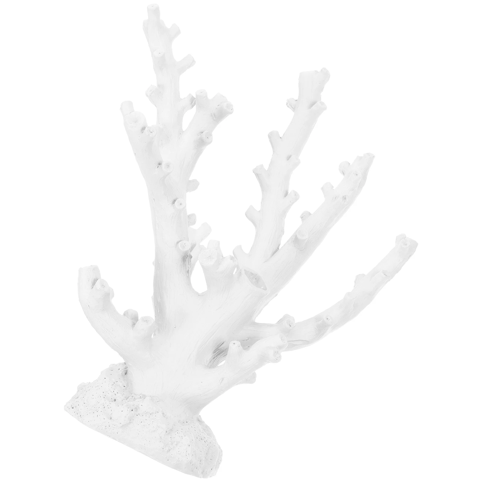 

Mediterranean Resin Coral Decor Lightweight Statue for Living Room Entryway Aquarium Fish Tank L nament Artificial Reef