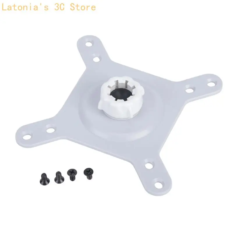 Tischarm-Monitor-Montageplatte mit 17-mm-Kugelkopfanschluss, tragbare VESA-Halterung für 75 x 75/100 x 100 mm – Detail 4