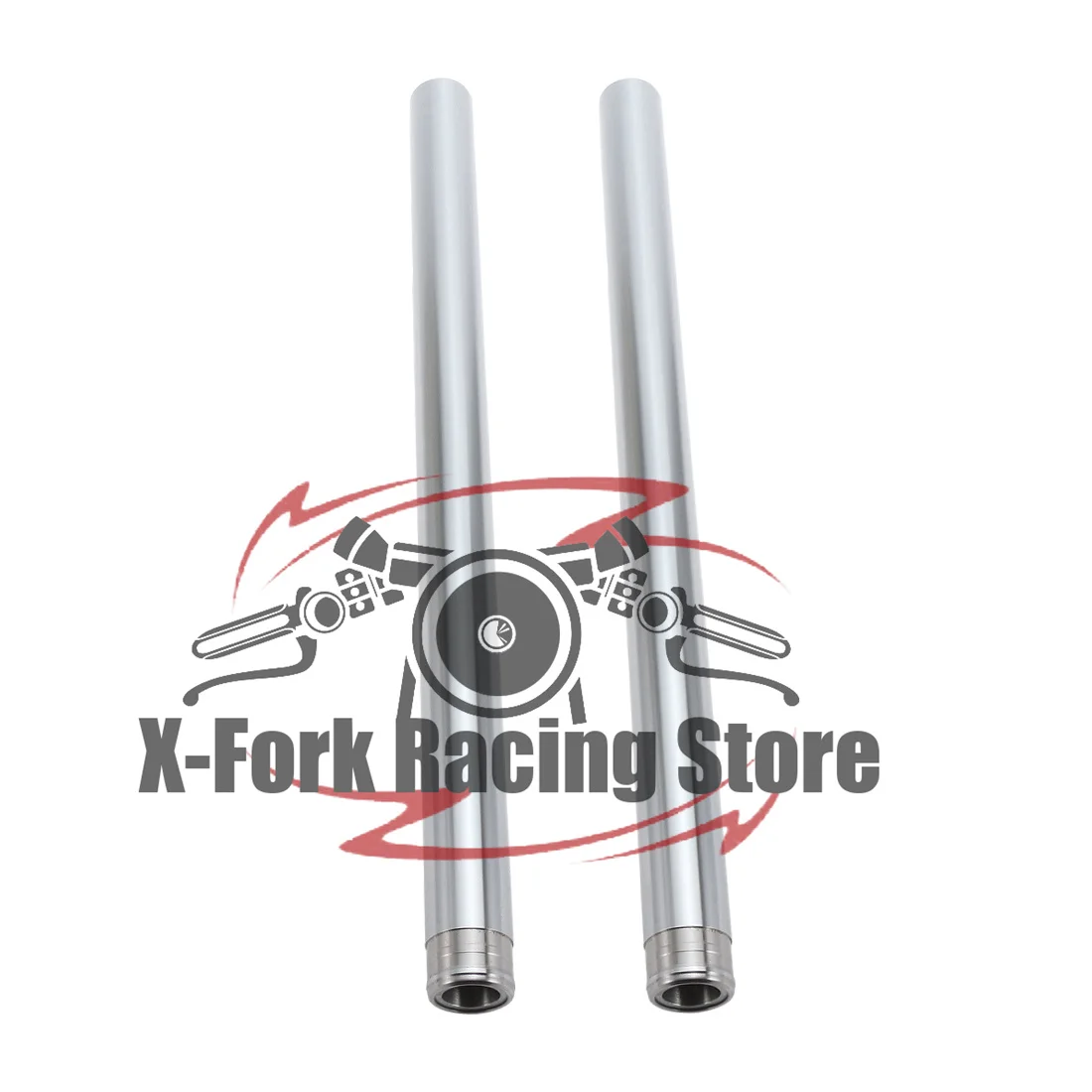 Front Fork Inner Tubes Pipes Pair For BMW F800R 2009-2015 2010 2011 2012 2013 43x635mm 31427719250 Fork Brake Suspension Leg Bar