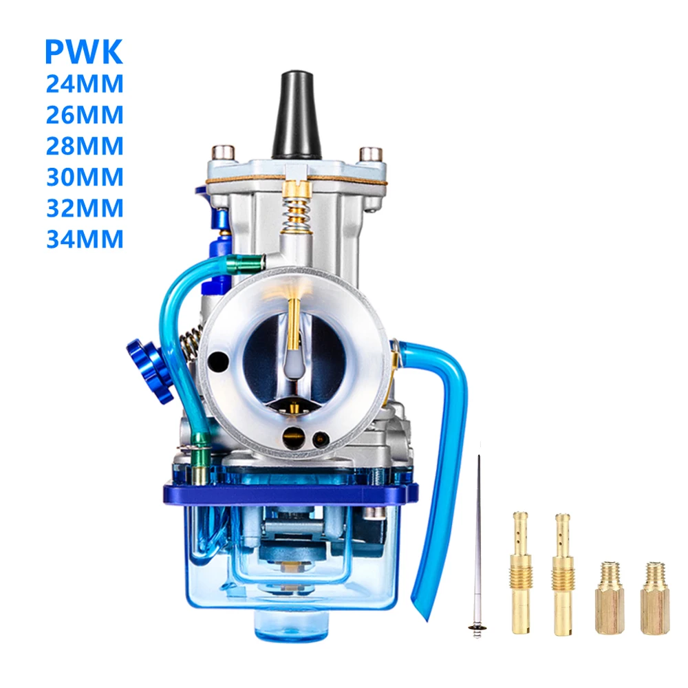 

Racing Carburetor PWK 24 26 28 30 32 34 24mm 26mm 28mm 30mm 32mm 34mm for Motorcycle Motocross Dirt Pit Bike ATV Quad Carburetor