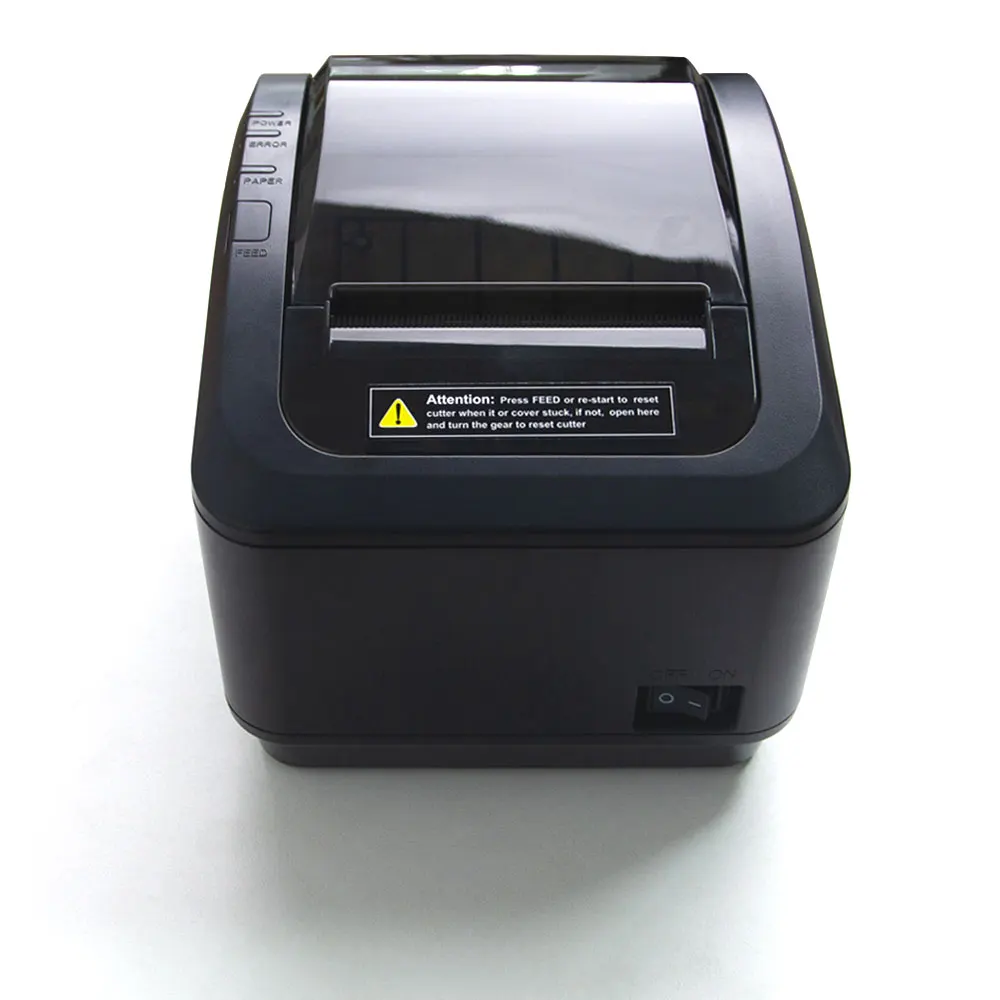 For Wholesale Black Thermal Label Printer 80mm Auto Cutting High Speed Pos 80 Printer Thermal Driver Thermal Printer