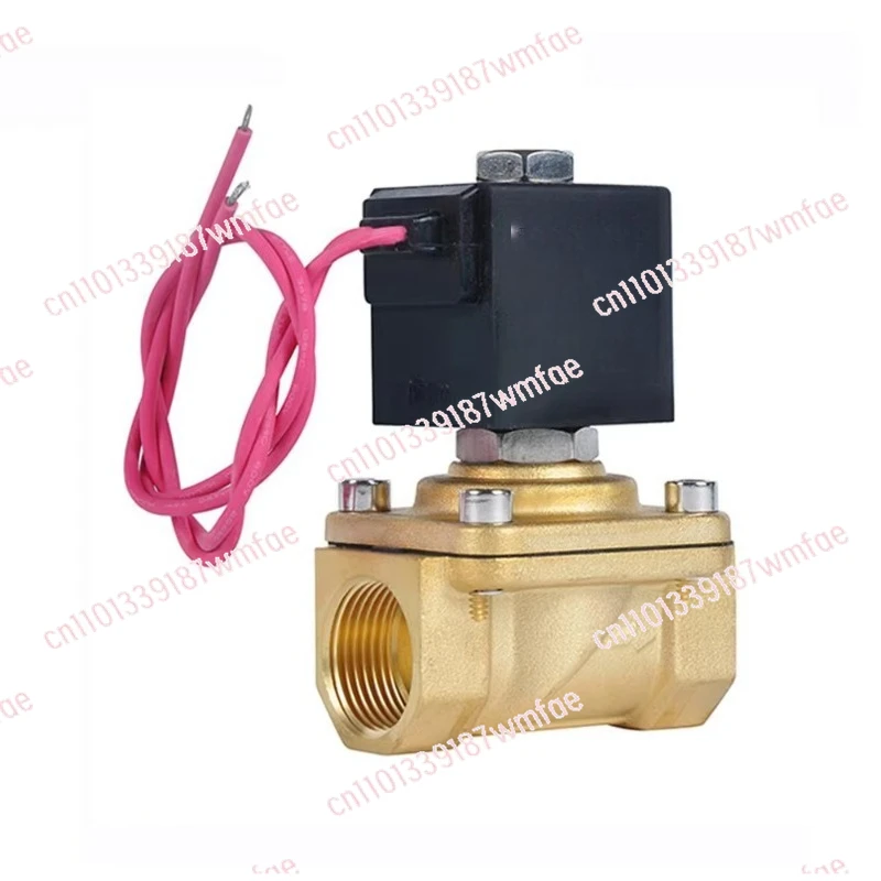 Brass 12V 24v water flow automatic control solenoid valve