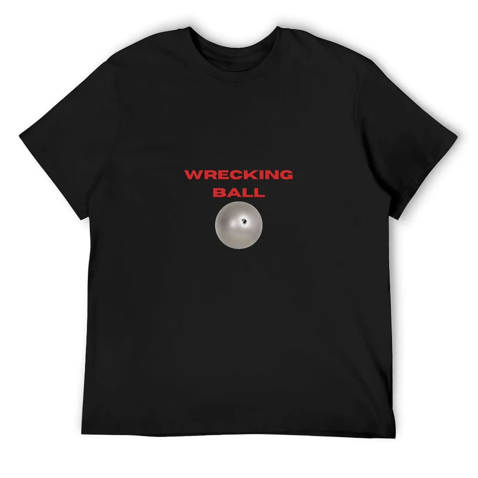 Miley Cyrus - wrecking ball T-Shirt oversized t shirt tops men graphic t shirts