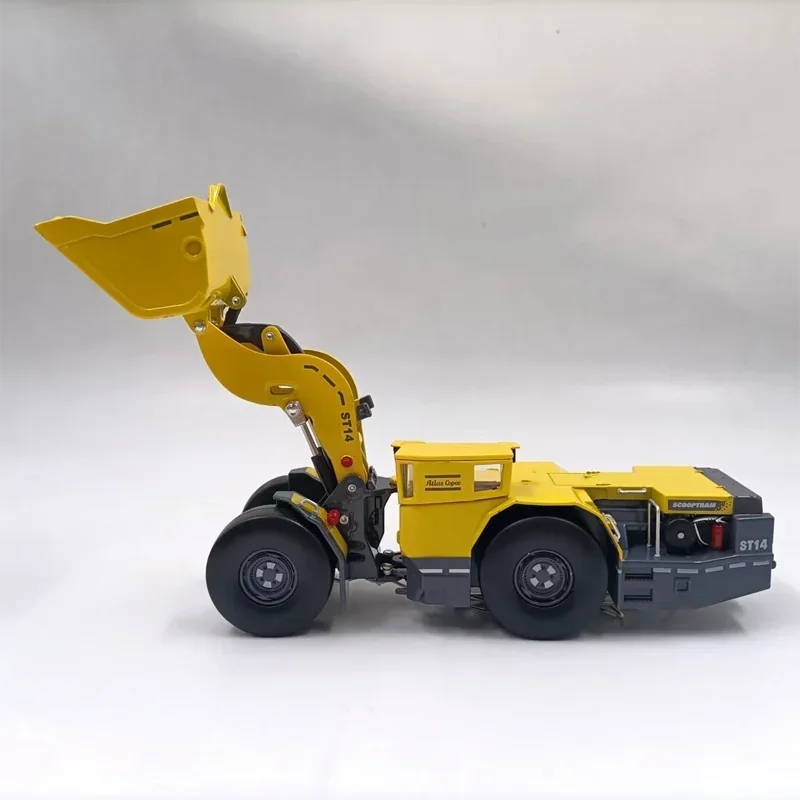 Diecast  1/50 Scale  ST14 Underground Loader Alloy Model Scene Accessories Children Gifts For Collection Gifts