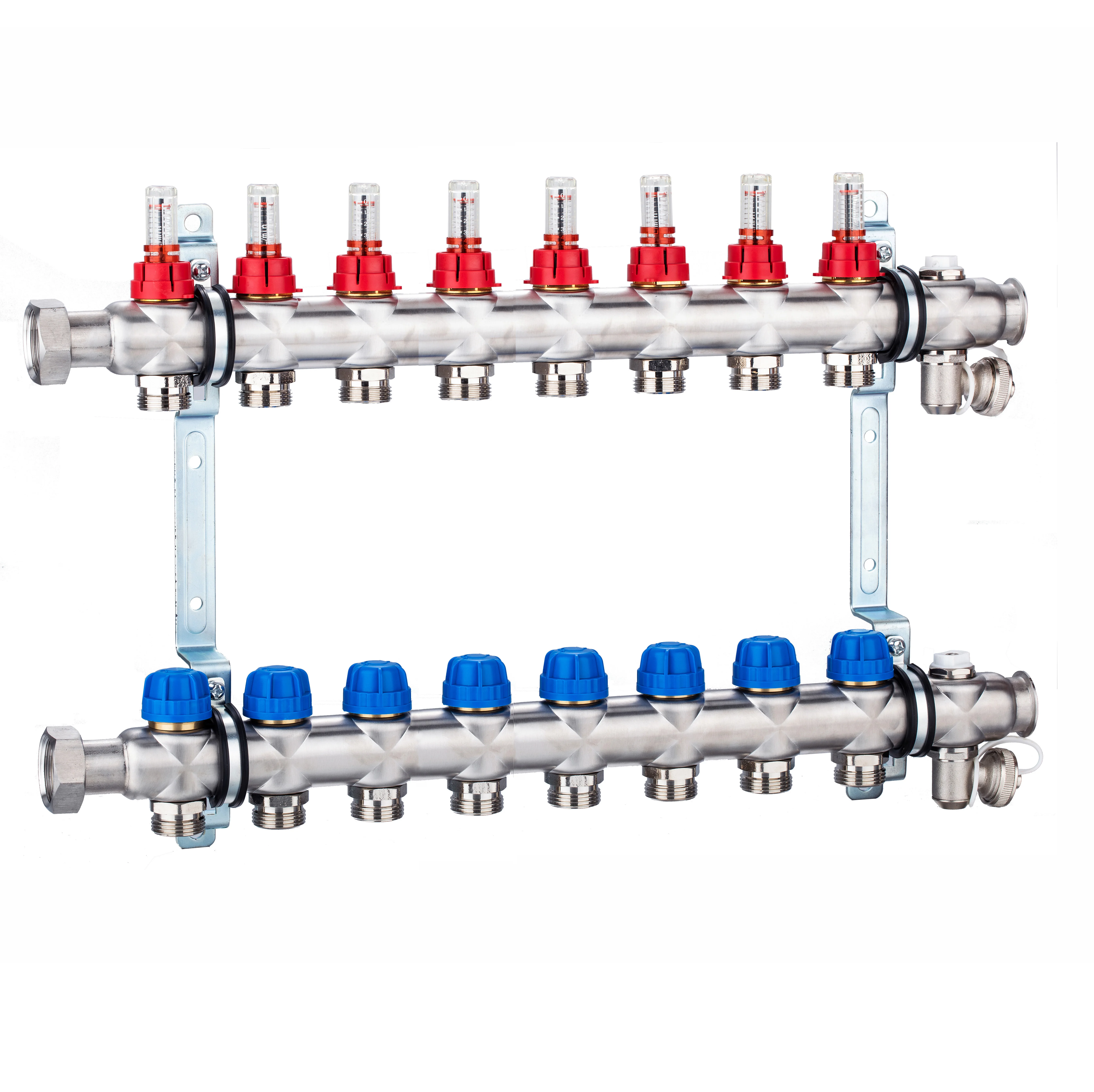 Hot and cold floor distributor collector high quality