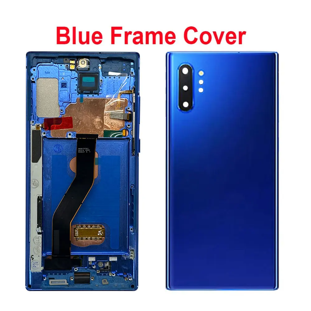 Para amoled note 10 plus tela para samsung galaxy note10 + n975f