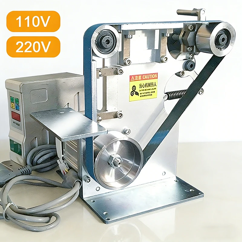 

Бесщеточная электрическая ленточная шлифовальная машина 762x25 мм 550 Вт 110 В/220 В полировальный шлифовальный станок шлифовальная машина полировальная точилка с фиксированным углом открытого V