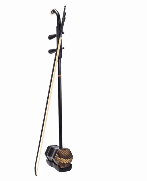 

Hooqu Erhu Ebony Handmade Musical Instrument Adult Children Practice Hexagonal Erhu