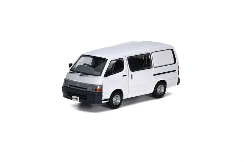 (Pre-Order) 1:64 Hiace Van White Diecast Collector's Vehicle Model Car