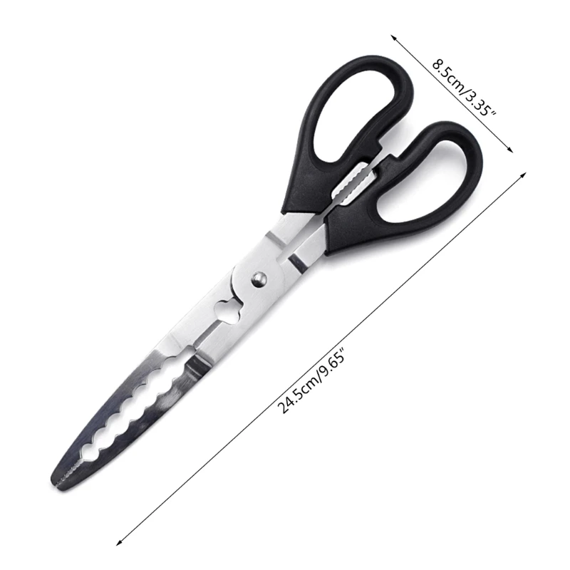 Multifunction Scissors Fishing Plier Scissor Braid Line Lure Cutter Hook Remover Fishing Tackle Tool Cutting Fish Tongs