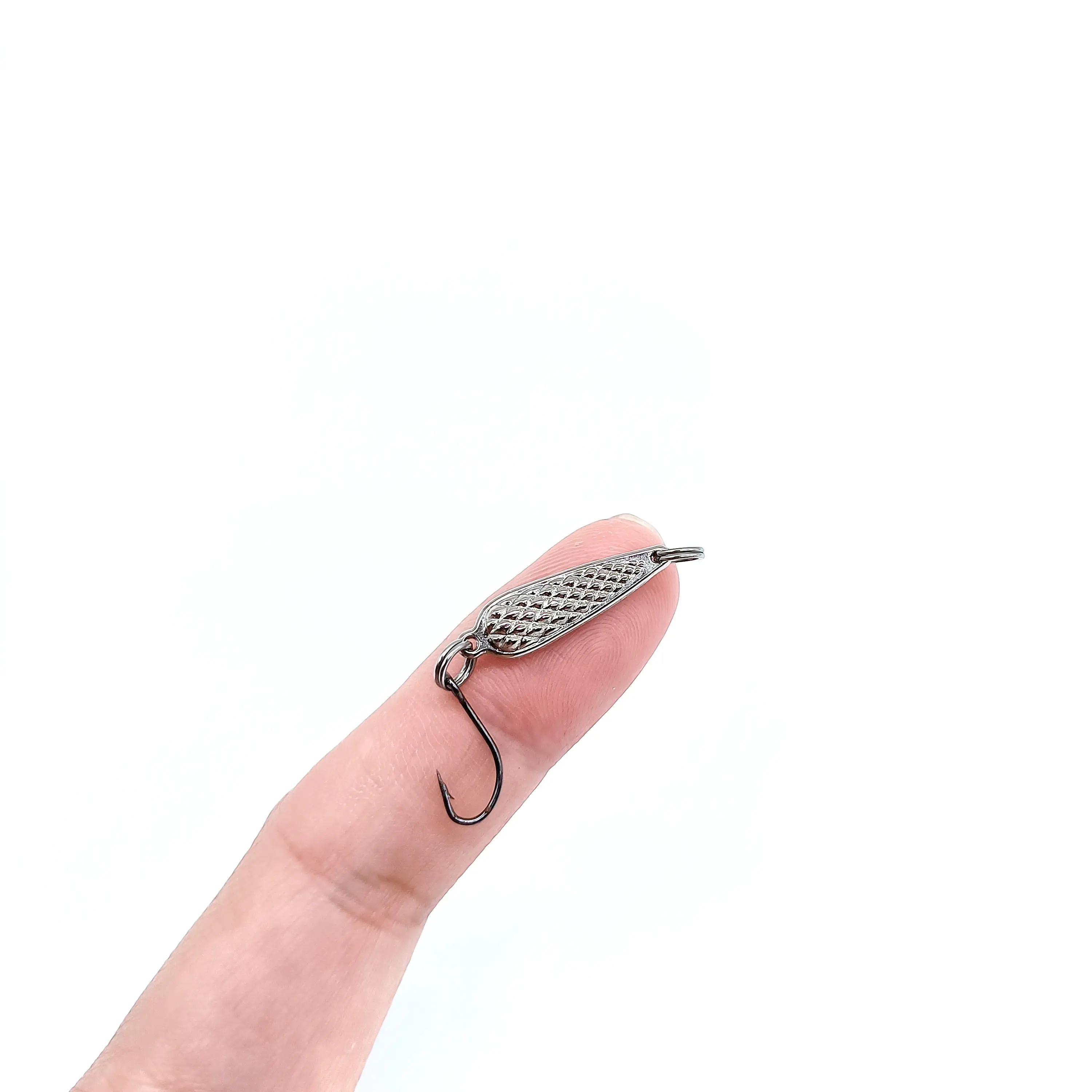 DUODUOYU 1 шт. миниатюрная приманка для рыбной ловли 1,1 г/2,2 г золотистая Серебристая приманка «ложка» маленькая рыба с одним крючком речная стандартная Рыболовная Снасть