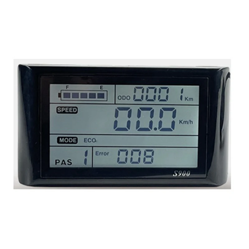 

LCD S900 LCD Meter, Multi-Information Display Bicycle Lithium Conversion Spare Parts Accessories 36V48V Waterproof Plug