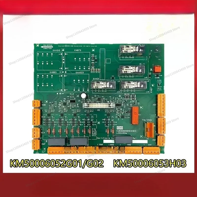 For safety circuit board KM50006052G01 elevator KM713160G01 KM50006053H03