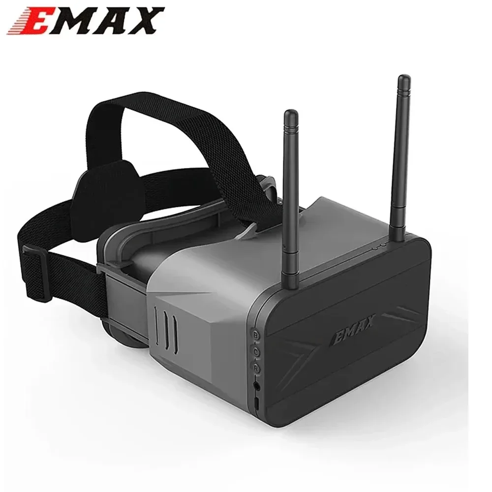 SkyDElEMAX Transporter 2 FPV Goggles 4.3 Inch 5.8G 40CH Adjustable Focal Detachable Monitor, Built-in Battery & DVR For RC FPV P