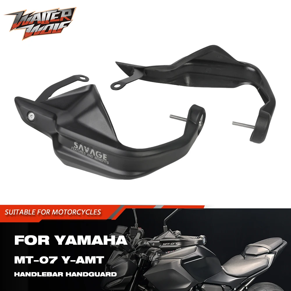 

2026 MT07 Motorcycle Handguard For YAMAHA MT-07 MT 07 Y-AMT 2025 Handlebar Windshield Hand Guards Lever Protector Cover Shield