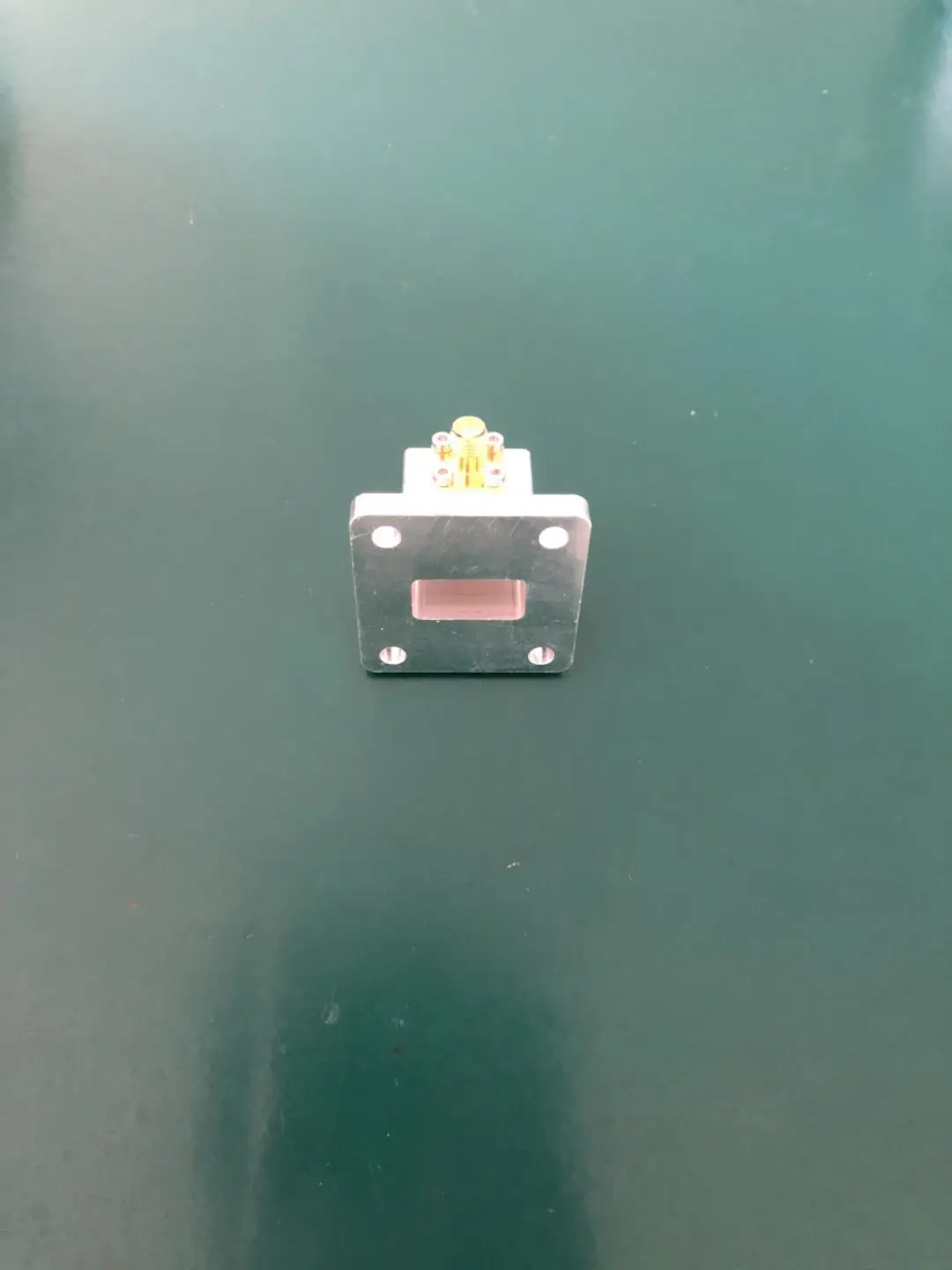 BJ120 (WR75) waveguide to coaxial transition 9.84-15GHz low VSWR 1.2