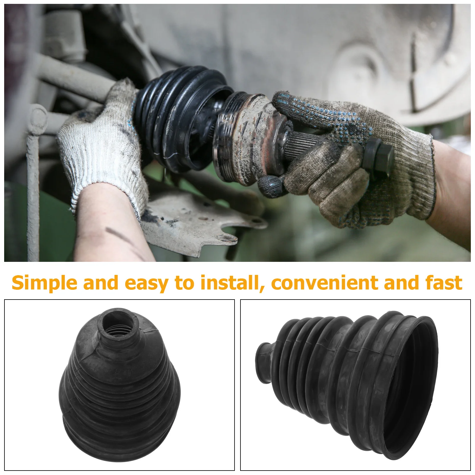 ブーツ交換用ボールケージカバー 自動車用の弾性耐久性のあるカバー 長期使用を可能にする