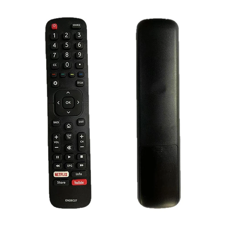 جهاز تحكم عن بعد Hisense H32A5840 LED LCD ذكي EN2BC27 مع أزرار YouTube وNetflix #3