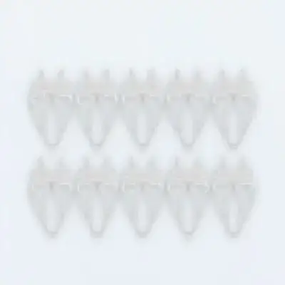 

10pcs Vegetable Clamp For Parrots Bird Cage Feeding Clip Pet Bird Food Holder Durable Clamping Design Prevent Waste