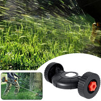 Support Wheel Lawn Mower Accessories Flexible Quick Change Adjustable Lawn Trimmer Head Attachment Detachable Auxiliary Wheel