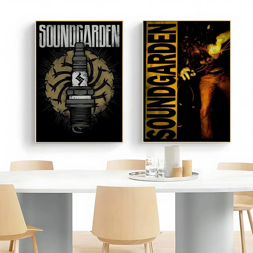 Grunge Band S-Soundgarden Poster Wall Art Print Decorative Mural Home Decor Gift Unframed
