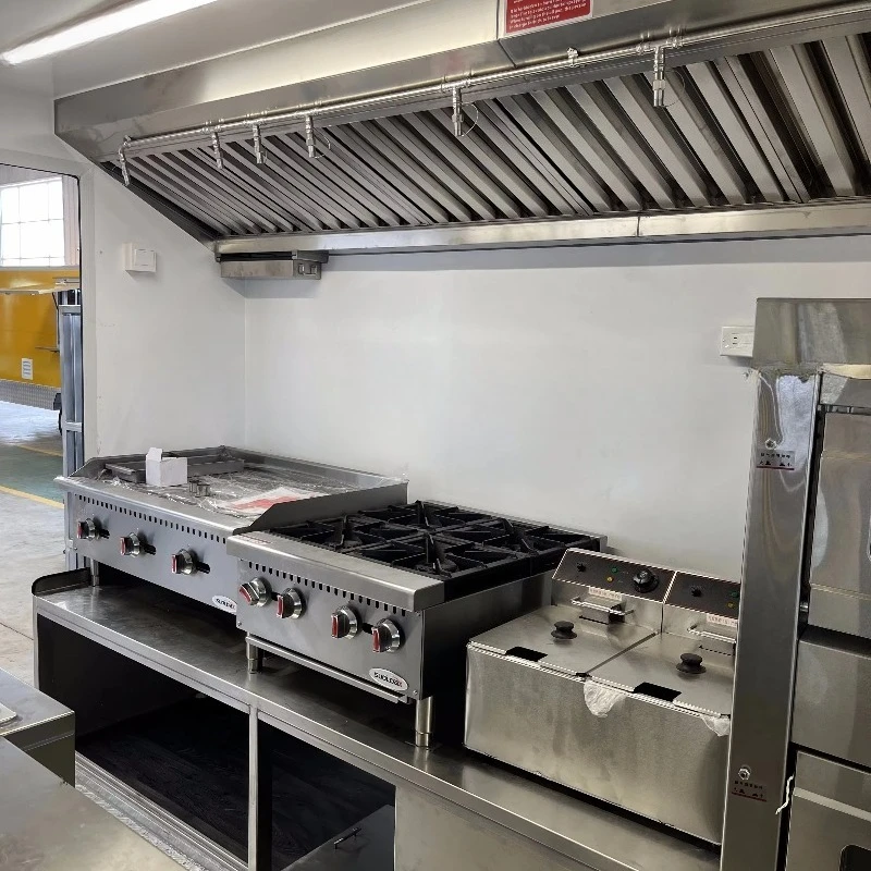 10ft 13ft 14ft 16ft Food Trailer Custom Mobile Food Cart Fully Equipped Practical Snack & Ice Cream Food Truck Lightweight