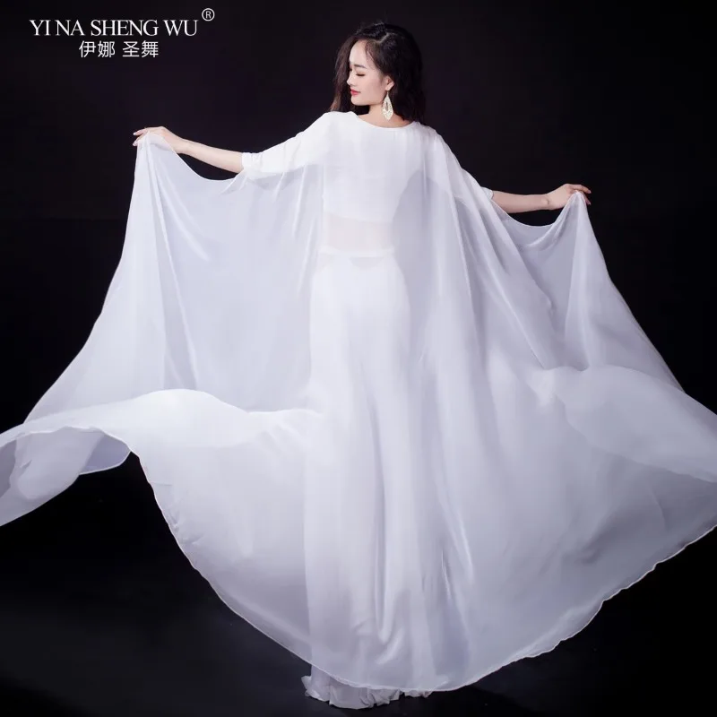 Novo terno de dança do ventre feminino prática desempenho outfit cintura alta saia longa iniciante profissional verão