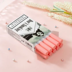 24 Hours Waterproof Lipstick Set Box Full Cigarettes Glossy Lip Tint Non-Sticky 10 Colours Long Lasting Liquid Lip Stain Tube