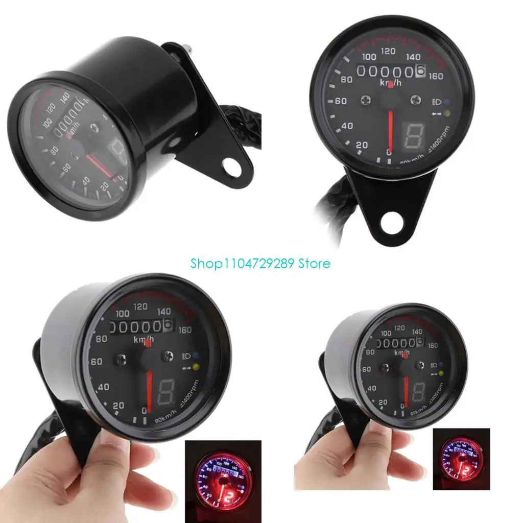 D8KE Motorcycle Odometer Tachometer for Iron Horse Earth Vintage Speedometer