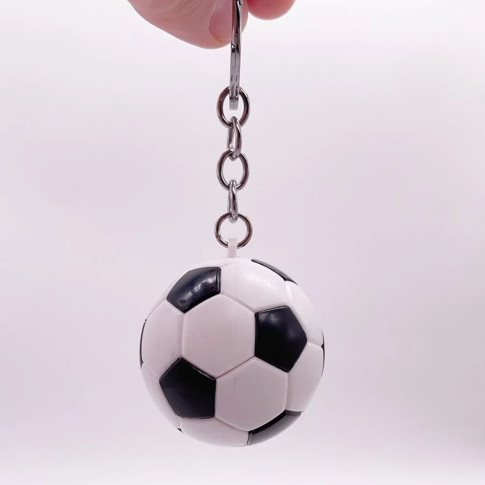 1Pc Fashion Key Ring Keyring For Favorite Sportsman\'s Gift Car Key Chain Sports Keychain Football Basketball Golf Ball Pendant