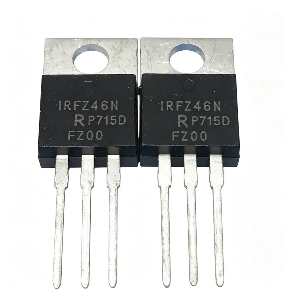 5PCS NTP6N50 IRFZ46N 55V 53A MTP52N06V 52A 60V FHP80N07 STP75NF75 IRFS640A 200V 9.8A FQP4N90C 4A 900V