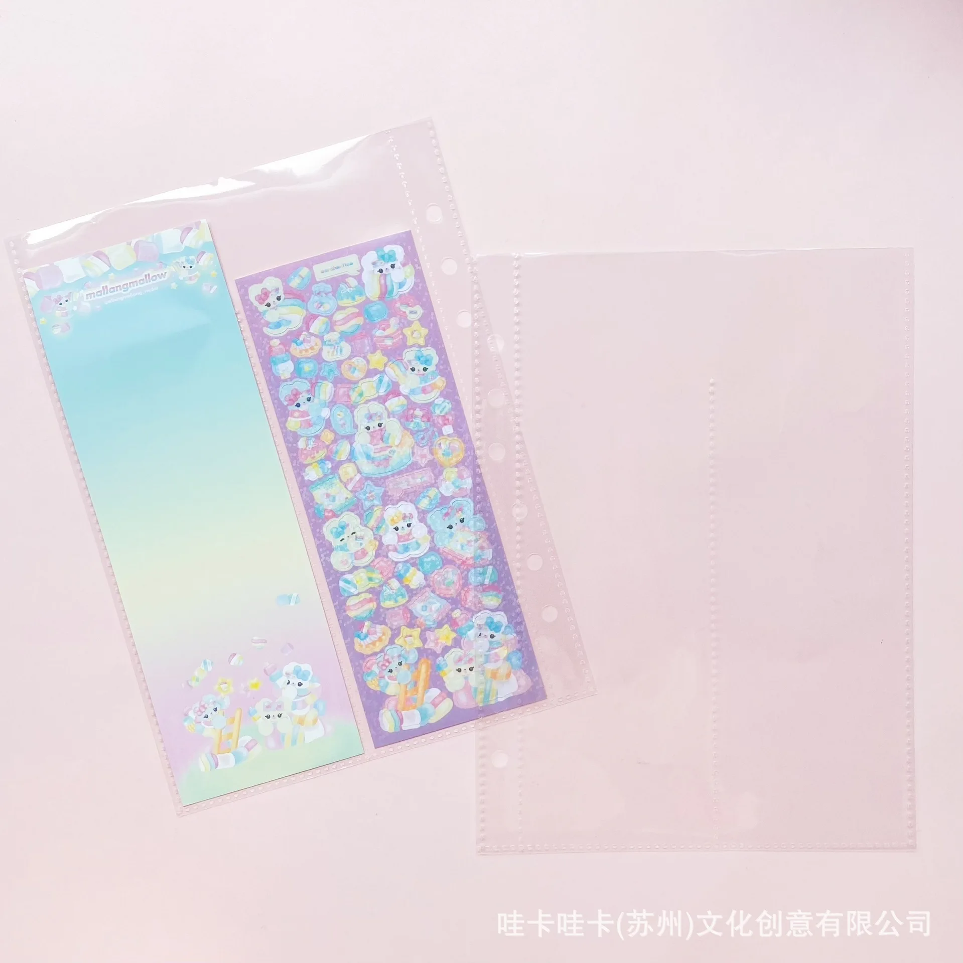 Solid Color Transparent Loose‑Leaf Photo Album Idol Star Album Photocard Collect Binder for Collection