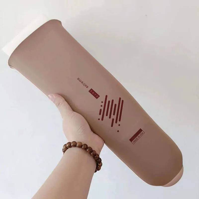 3mm thick ALPS original residual leg gel sleeve with keyhole, thickened Prosthetic liner gel sleeve  for prosthetic limbs