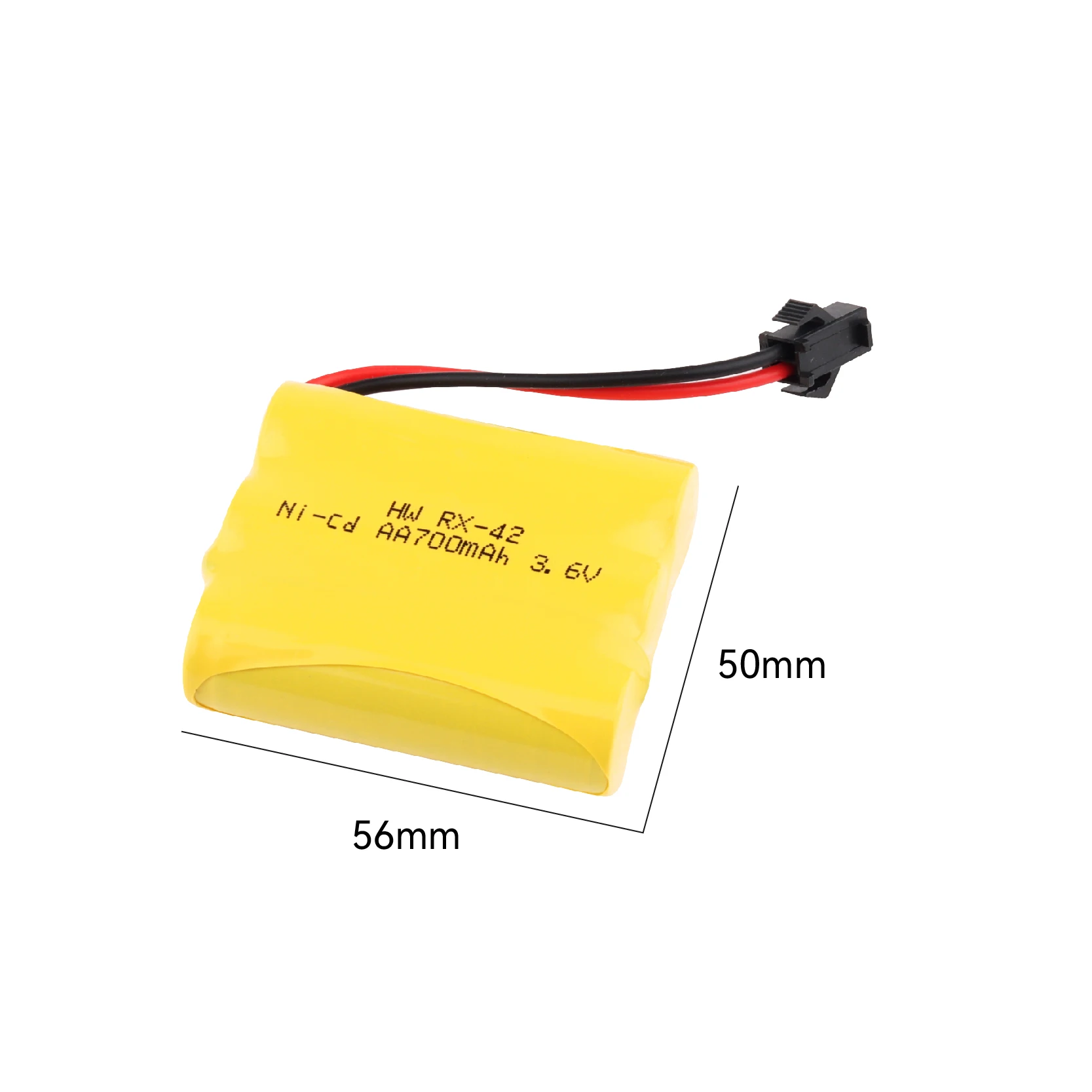 NI-CD Battery 3.6v 700mah sets For Rc toys Cars Tank Robot Boat Gun 3* AA 700mah 3.6v Nicd Rechargeable Battery SM Plug