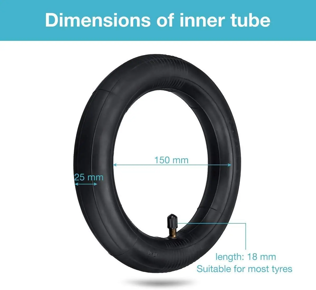 for Xiaomi Electric Scooter Thicken Inner Tube Tire 8.5\