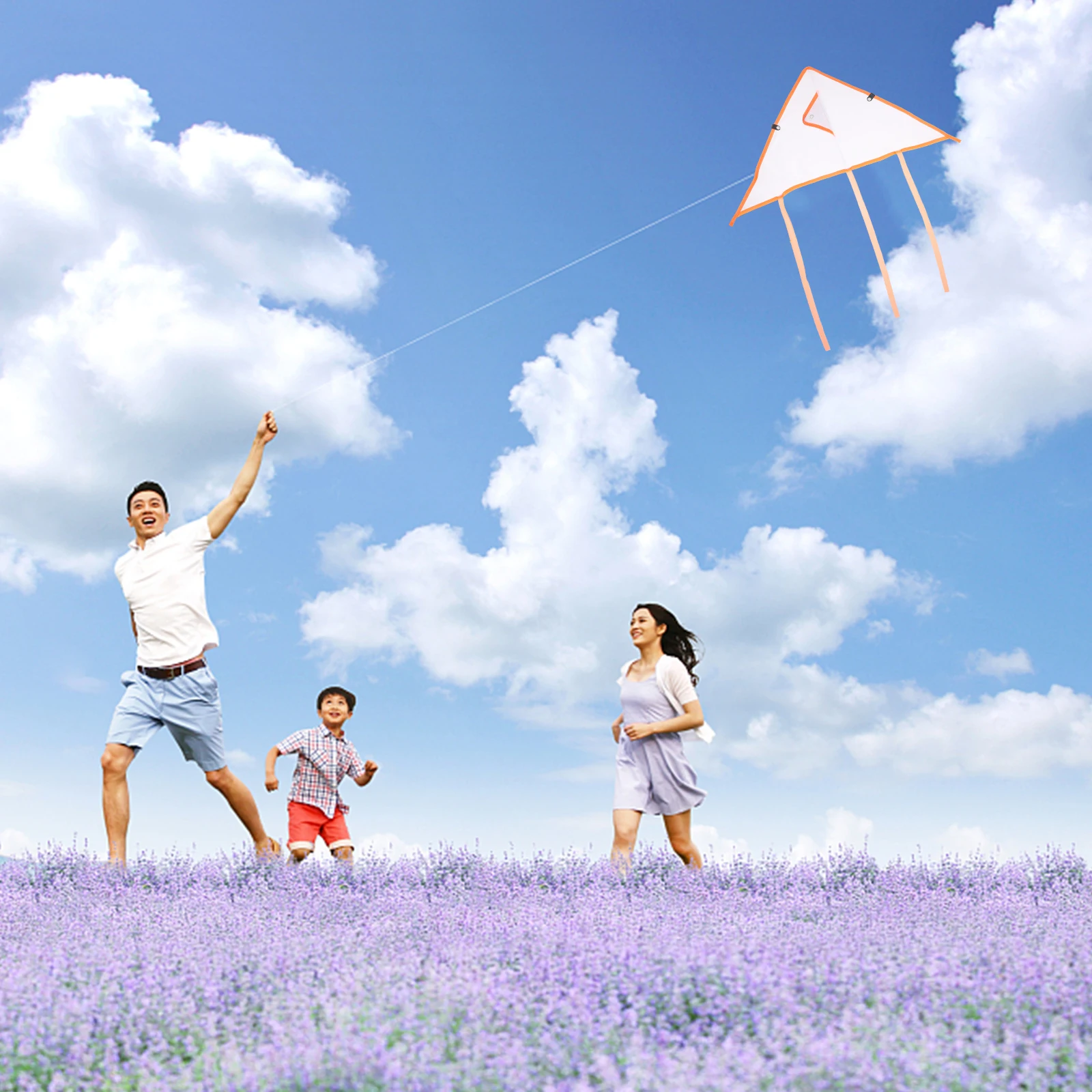 3 juegos de cometas de dibujo, pintura artesanal, fabricación de vuelo, tela de fibra química sin terminar, Graffiti, coloración en blanco para niños
