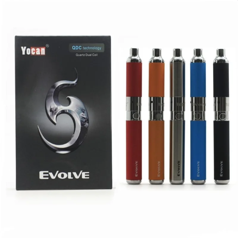 Оригинальный Yocan Vape Hive Wax & Oil Evolve Evolve-C Evolve-D Plus XL Pandon Wax Concentrates Dry Herb Vaporizer Pen Kit