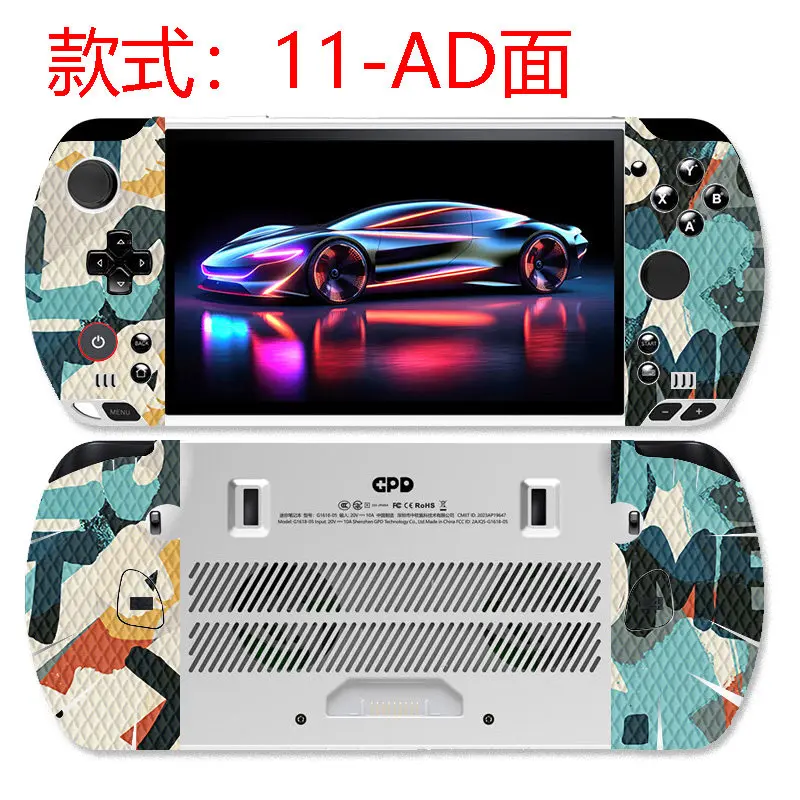 Pre-cut Anti-Slip Grip Skin Sticker For 2025 GPD Win 5 Handheld Game Console Anti-Sweat Film